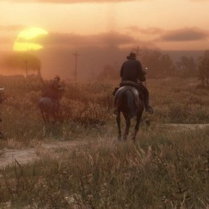 Как включить автопилот у коня в Red Dead Redemption 2