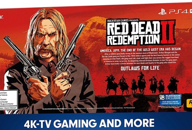 Покупатели PS4 с комплектом RDR 2 получат эксклюзивный доступ к контенту Red Dead Online раньше других игроков