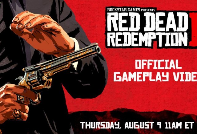 Сегодня покажут Первый геймплейный трейлер Red Dead Redemption 2!