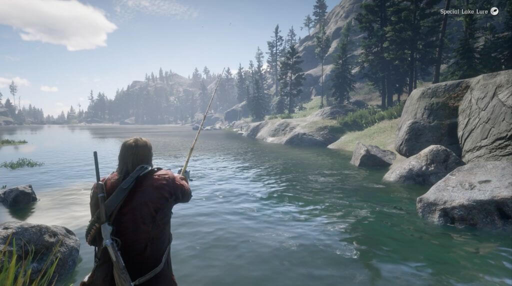 Рыбалка в Red Dead Redemption 2