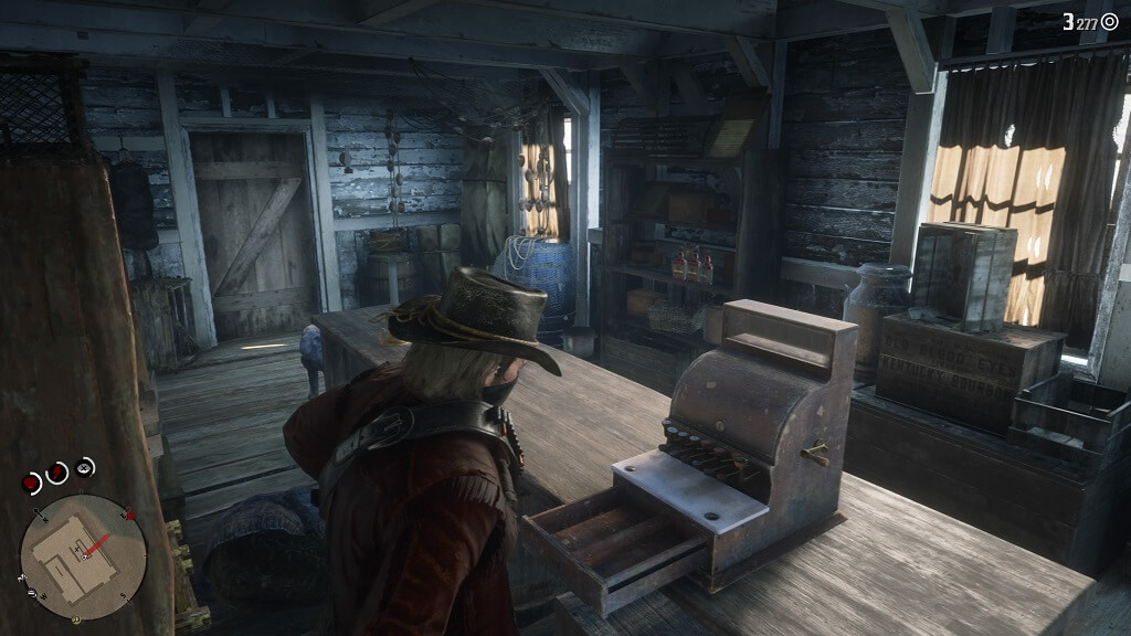 Ограбление магазина в Red Dead Redemption 2