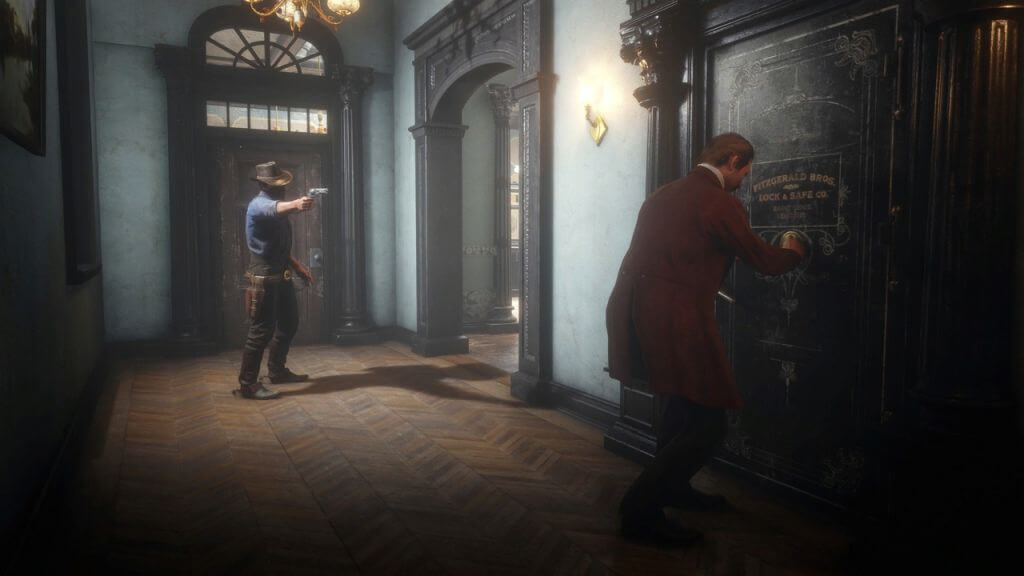 В Red Dead Redemption 2 можно грабить все банки