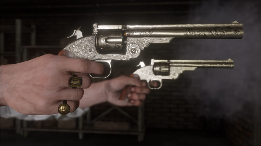 Пистолеты в Red Dead Redemption 2 фото