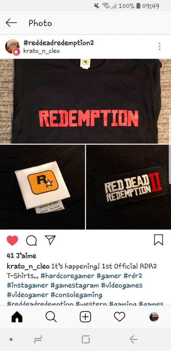 Футболка Red Dead Redemption 2