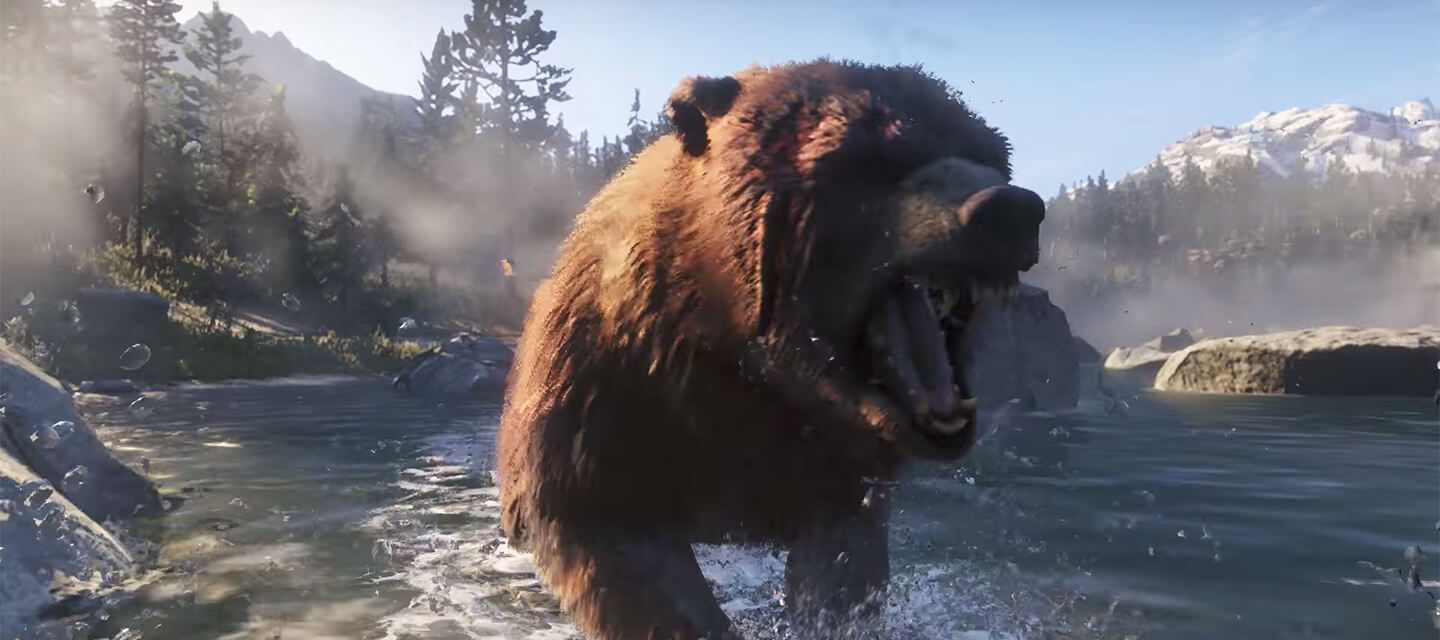 Медведь в Red Dead Redemption 2 фото